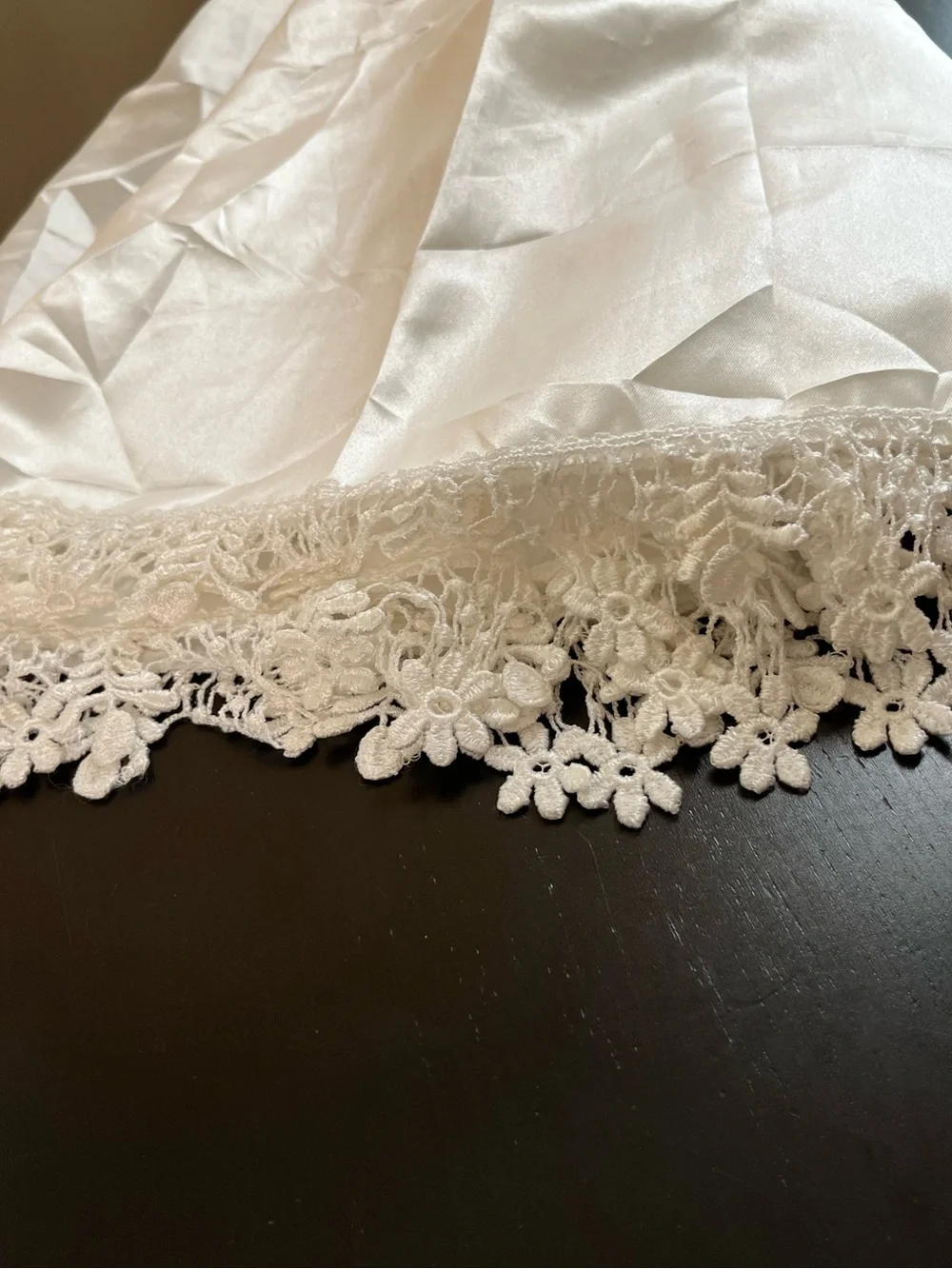 Kays Vintage Baby girl Satin lace christening blessing gown baptism formal dress